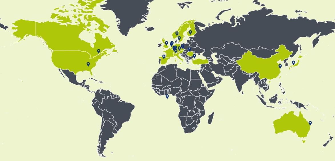 Blickle World Map